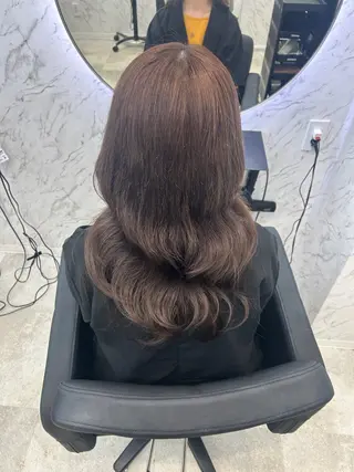 ロング カラー カット¥1100 ✂️MIUのヘアスタイル