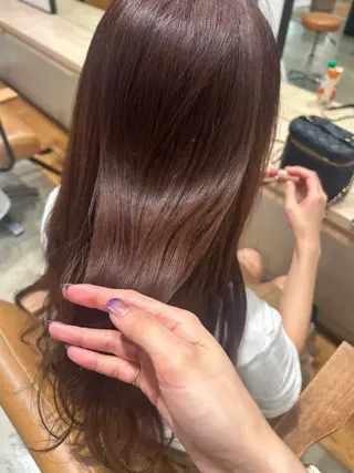 ロング カラー 浅倉栞 /透明感カラーのヘアスタイル