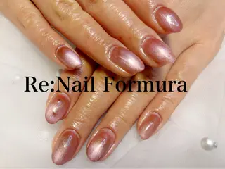 ミディアム Re:Nail Formula所属・kido chieのネイルデザイン