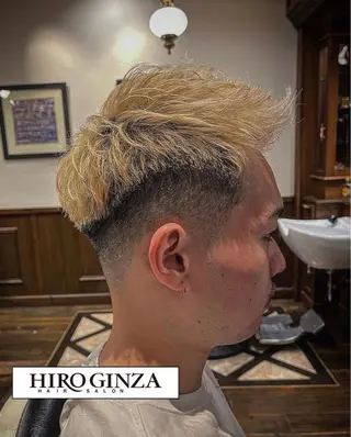 ショート ヘアアレンジ メンズ UNTRACE -BARBER SHOP- 東池袋店所属・渡辺 康太のヘアスタイル