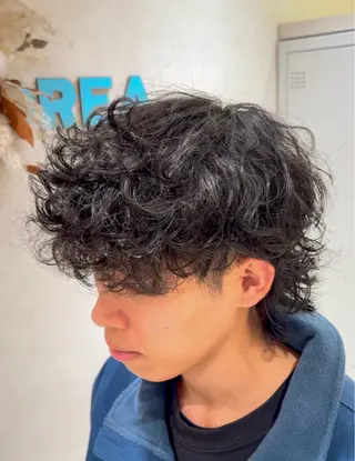 ショート パーマ メンズカット/ 特殊パーマ/haruのヘアスタイル