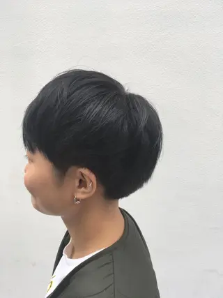 ショート カラー Lagom なかだのヘアスタイル