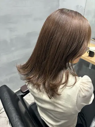 ミディアム カラー ヘアアレンジ 🌷大澤ゆい🌷 stylistのヘアスタイル