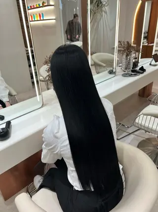 ミディアム カラー ✨髪質改善 縮毛矯正 艶髪 立川 コウキ✨のヘアスタイル