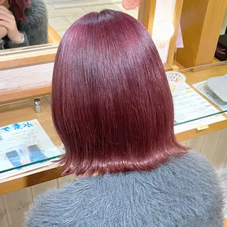 ミディアム カラー 🌸小島友梨香🌸 ブリーチカラーのヘアスタイル