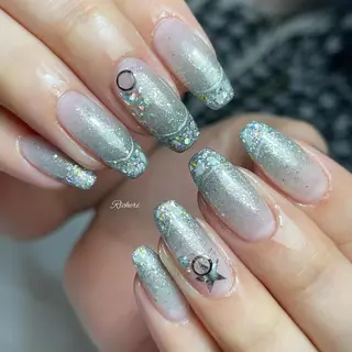 ミディアム ネイル richeri beautyのネイルデザイン