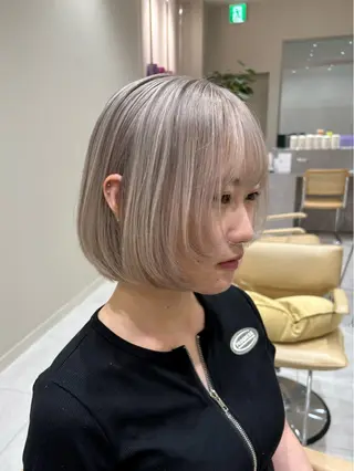 ミディアム バレイヤージュ/ヘア アレンジ/shionのヘアスタイル