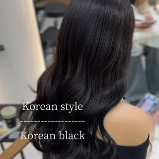 ロング 韓国ヘア/艶髪ロング グレージュ/kanaのヘアスタイル