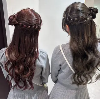 ロング ヘアアレンジ 🎀ヘアアレンジ 🎀ななみのヘアスタイル