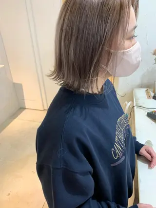 ミディアム La Lauren所属・ダブルカラー/透明感 💈JUNYA💈のヘアスタイル