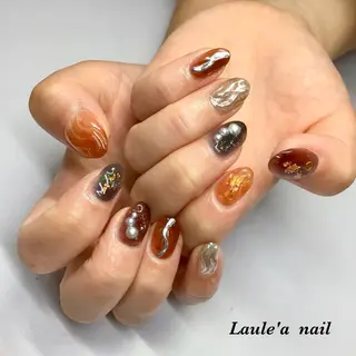 ロング キッズ ネイル マツエク・マツパ 福田 加奈のネイルデザイン