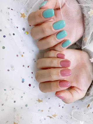 ネイル 🦋ネイルサロン ブラン🌈ゆりのネイルデザイン