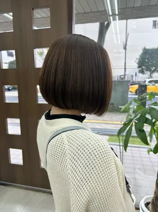 ミディアム ダブルカラー/韓国 ヘア/さわのあかねのヘアスタイル