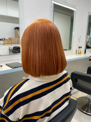 ミディアム カラー ヘアアレンジ 🎀 yuuka🎀のヘアスタイル