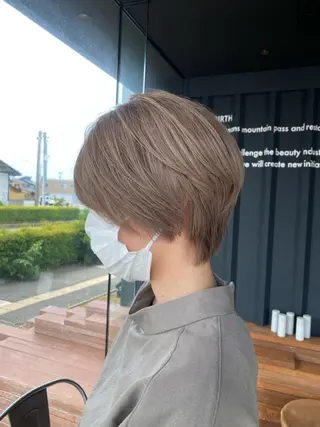 ショート カラー メンズ COL BIRTH所属・KIRARI .のヘアスタイル