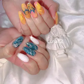 ネイル 🌖す い🌒のネイルデザイン