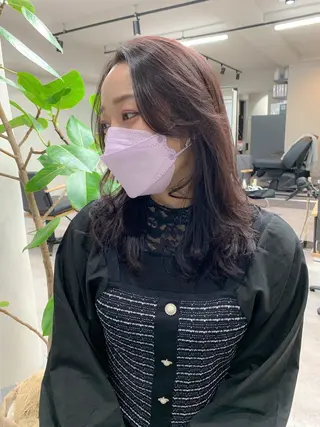 セミロング カラー ELTE表参道所属・✨上品レディーなヘア スタイルへ✨髙木諒也のヘアスタイル