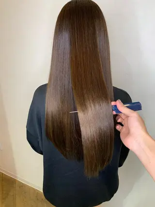 ロング カラー パーマ ヘアアレンジ メンズ キッズ ネイル マツエク・マツパ オリーブカラー 特化　　kaiのヘアスタイル