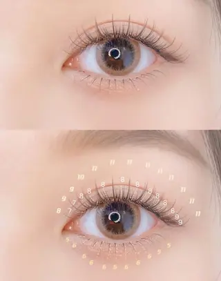 マツエク・マツパ Cute B e au t yのマツエク・マツパデザイン