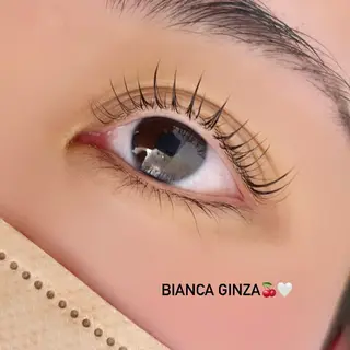 マツエク・マツパ bianca銀座店 TANAKAのマツエク・マツパデザイン