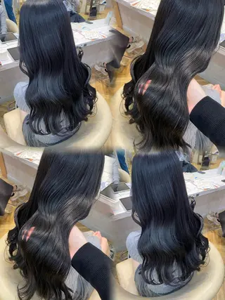ロング 上品♡韓国レイヤー ‎🤍のの‎🤍のヘアスタイル