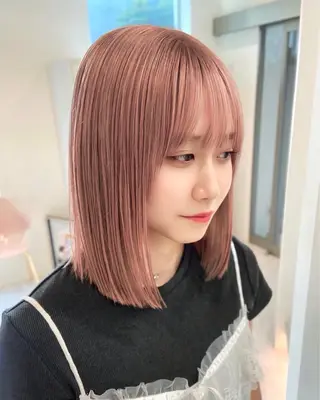 ショート カラー 名駅/ハイトーン /Y2k/YUNAのヘアスタイル