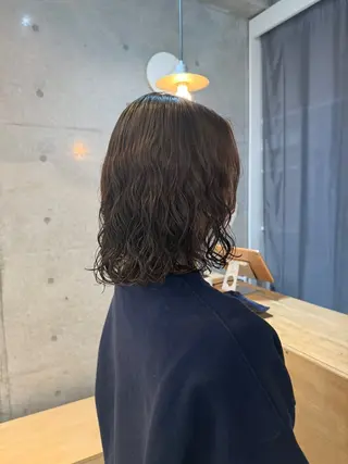 ショート デジタルパーマ/ ウェーブパーマ/神野のヘアスタイル