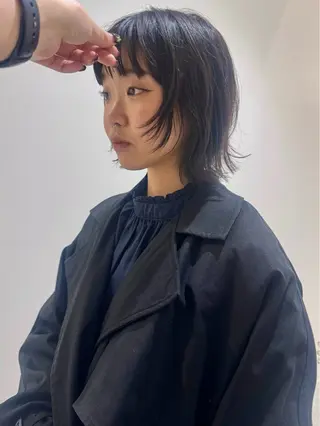 ミディアム 👔ボブ﹨似合 わせパーマ🩳ももかのヘアスタイル
