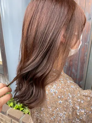 ロング カラー 山本 尚輝のヘアスタイル