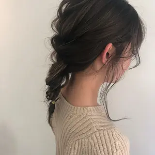 セミロング GLROW haruhiのヘアスタイル