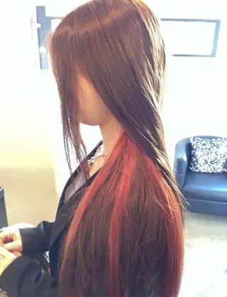 ロング カラー DISCOHAIRsanc（ルジャルダン町田）所属・烏山 達也のヘアスタイル