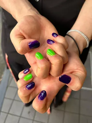 メンズ ネイル 個性派ネイル シノのネイルデザイン