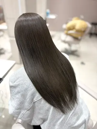ロング カラー 銀座/オリーブ/ 透明感カラー✨りくのヘアスタイル