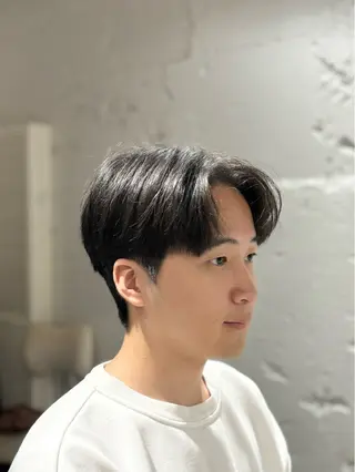 ショート メンズ 韓国メンズヘア/ ダウンパーマ/歩夢のヘアスタイル
