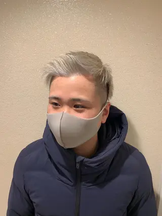 カラー メンズサロン🔥 プリストオオサカのヘアスタイル