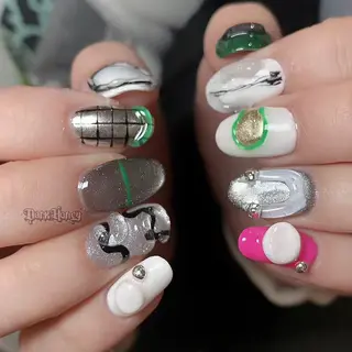 ネイル Dark honey スカルプ専門原宿店のネイルデザイン