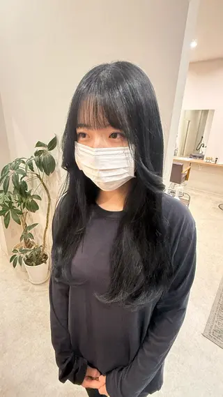 カラー サキ/ヘッドスパ🫧 /髪質改善🩰🤍のヘアスタイル