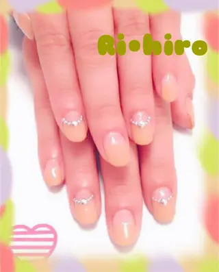 ネイル ネイル＆フラワーサロン〜Ri✦hiro〜鳥栖店所属・HIRATA RIEのネイルデザイン