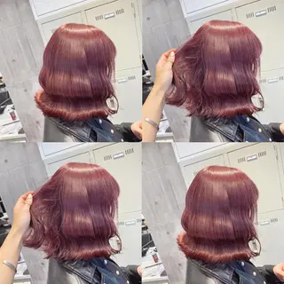 ミディアム 💛ムラ修正ブリーチ 💛YUUのヘアスタイル