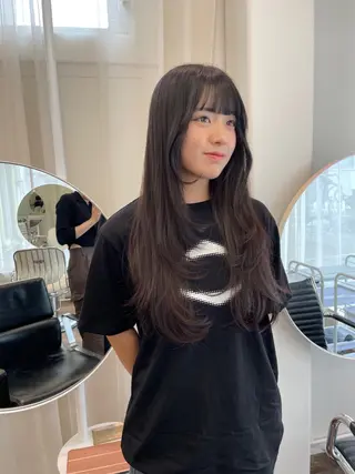 ロング カラー レイヤーカット🎀 kanaのヘアスタイル