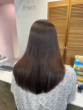 ミディアム カラー 上品な透明感カラー 🫧renのヘアスタイル