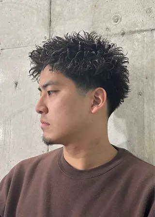 パーマ メンズ ドアベル所属・中原 祥太のヘアスタイル
