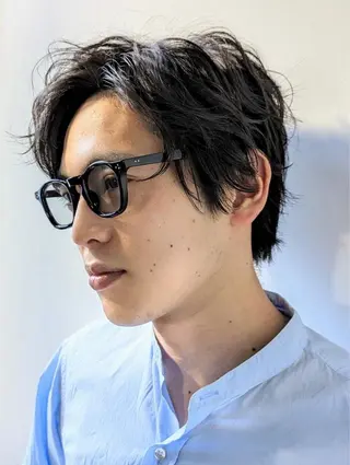 メンズ LABO Tokyo所属・美髪改善ストレート/ 植村友哉のヘアスタイル