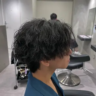 パーマ メンズ 🐺ウルフ /メンズ専門/そらのヘアスタイル