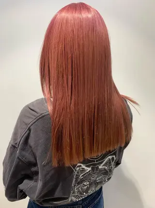 セミロング カラー トキタ アオイのヘアスタイル