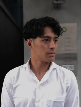 ショート パーマ メンズ BELO/ yuzuのヘアスタイル