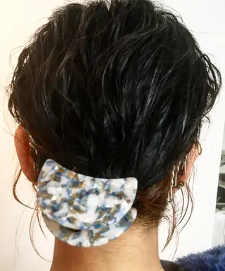 ヘアアレンジ 安永 涼のヘアスタイル