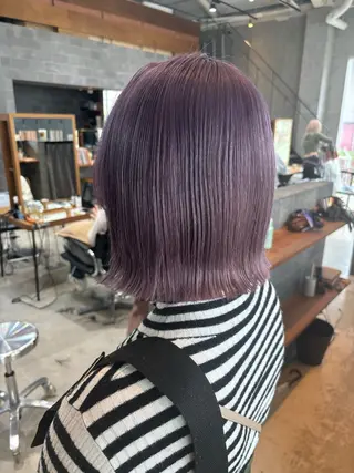ショート カラー ヘアアレンジ 押切 響　のヘアスタイル