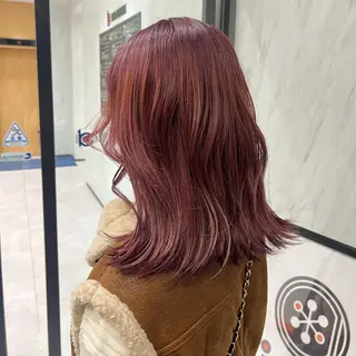 セミロング カラー Neale. ユメのヘアスタイル