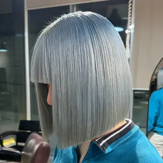 ショート カラー 透明感🎀艶髪 💞まいか🎶のヘアスタイル